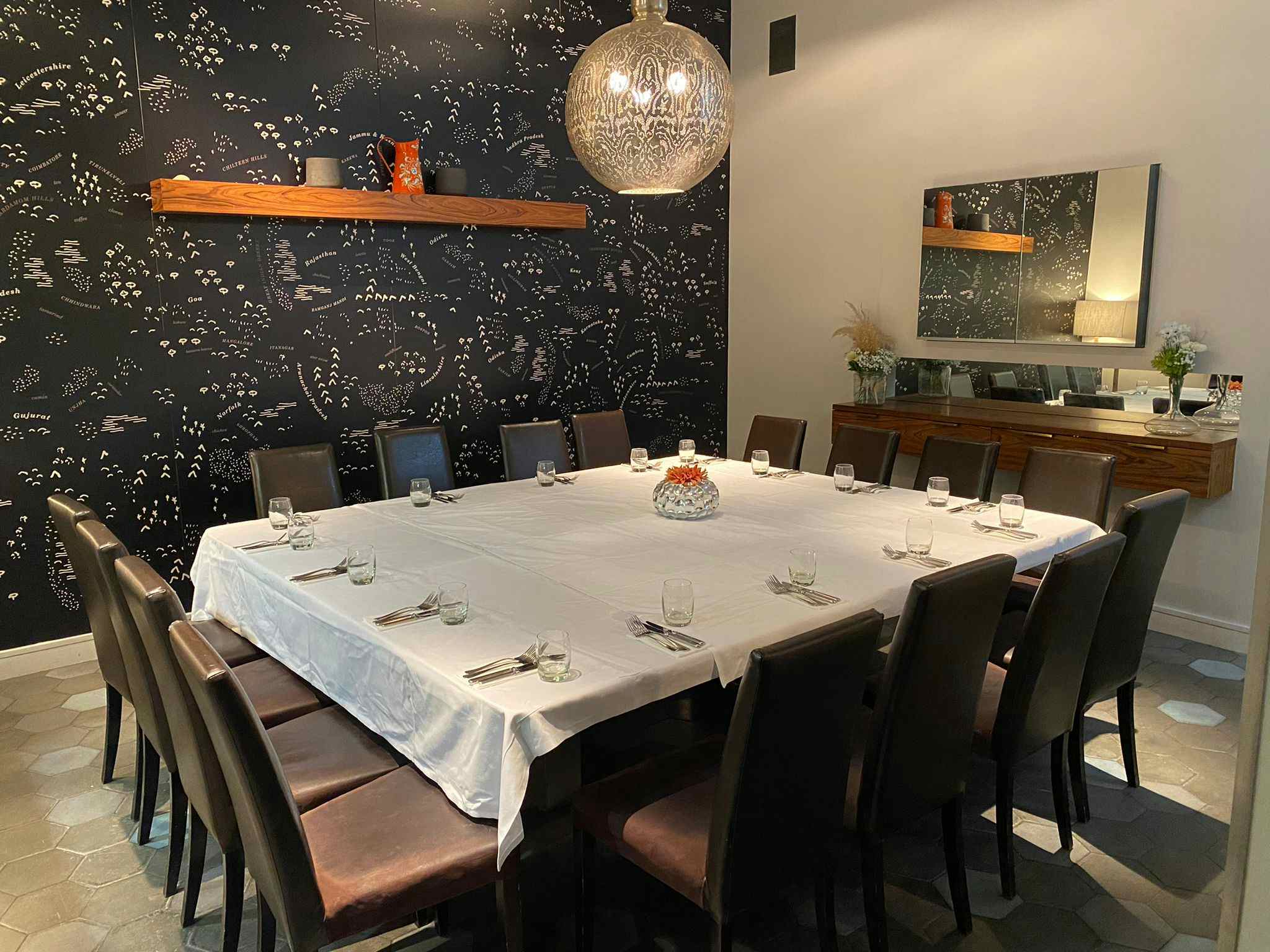 Chefs Table- Private Dining Room, Cinnamon Kitchen